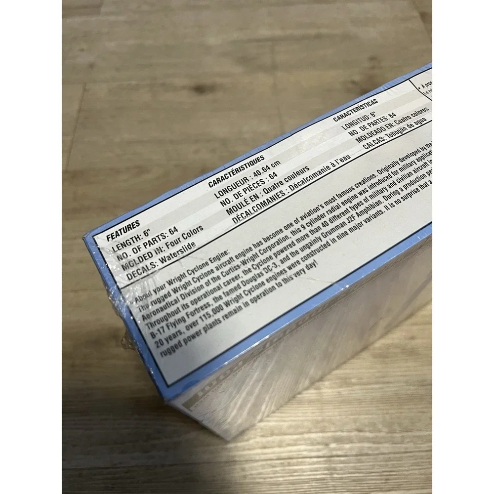Atlantis Models‎ M6052 Wright Cyclone 9 Radial Engine Stem 1:12 Sealed NWT